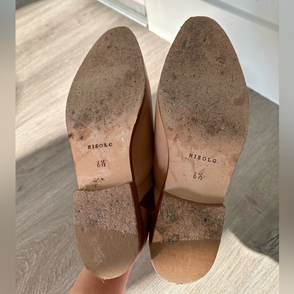 Nisolo Light Brown Leather Loafers - Picture 2 of 6